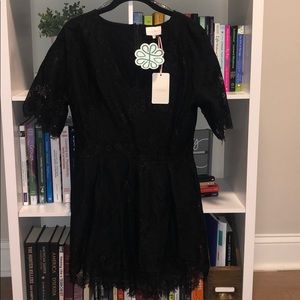 Black Lace Romper from Shop Hope’s